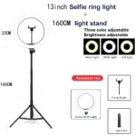 26 33CM Video Lights Dimmable Light Selfie LED Ring Light USB Ring Lighting Lamp With Tripod Stand To Make Youtube Ringlight - Image 10