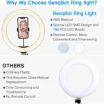 26 33CM Video Lights Dimmable Light Selfie LED Ring Light USB Ring Lighting Lamp With Tripod Stand To Make Youtube Ringlight - Image 3