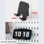 Pegboard combination desktop storage kit, vertical and clip-type pegboard display panels, suitable for home office storage. - Image 34