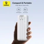 Baseus Power Bank 20000mAh PD 22.5W Fast Charging Phone External Battery Powerbank Charger for Xiaomi Poco iPhone Samsung iPad - Image 2