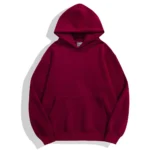 16.9oz 480gsm Heavy Weight Cotton Plus Velvet Hooded Sweater Men Thickened Tight Polar Fleece Pullover Hoodie Women Sweatshirt - Image 9
