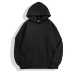 16.9oz 480gsm Heavy Weight Cotton Plus Velvet Hooded Sweater Men Thickened Tight Polar Fleece Pullover Hoodie Women Sweatshirt - Image 11