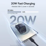 Baseus USB Type C Charger 20W Portable USB C Charger Support Type C PD Fast Charging For iPhone 15 14 13 12 Pro Max 11 X 8 Plus - Image 3