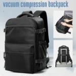 Vacuum Backpack Travel Bag for Men Large Capacity Backpack Business Laptop Backpack Women Men Expandable Backpack School Bag - Image 7