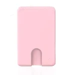 Bank Credit Card Holder Phone Sticker Adhesive Soft Silicone Slim Thin Mini Wallet Mobile Phone Cardholder Compatible for Iphone - Image 9