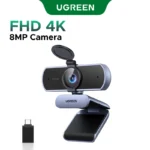 UGREEN 4K FHD 1080P Webcam 8MP for PC, PDAF Auto Focus, Dual AI Noise-Cancelling Mics, Web cam Camera for Zoom/Teams/Google Meet - Image 7