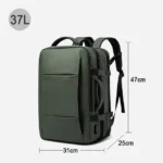 BANGE Travel Backpack Men Business Backpack School Expandable USB Bag Large Capacity 17.3 Laptop Waterproof Fashion Backpack - Image 11