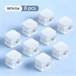 36/16/8/4/1PCS Magnetic Cable Clips Cable Smooth Adjustable Cord Holder Under Desk Cable Management Wire Keeper Cable Organizer - Image 9