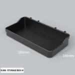 Pegboard combination desktop storage kit, vertical and clip-type pegboard display panels, suitable for home office storage. - Image 35