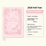 Kinbor Notebook 2026 Planner A5 A6 Full Year Agenda Schedule Daily Timeline Weekly Plan Efficiency Notebooks for School Office - Image 7