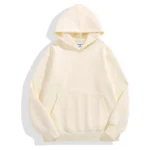 16.9oz 480gsm Heavy Weight Cotton Plus Velvet Hooded Sweater Men Thickened Tight Polar Fleece Pullover Hoodie Women Sweatshirt - Image 10