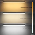 1-6PCS 220V EU Power Plug Under Cabinet Light T5 LED Tube Lamp 50cm Home Lighting Fluorescent Lamp With Push Button Switch - Image 4