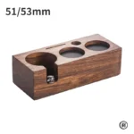 Coffee Tamper Station Stand Wooden Non-slip Espresso Holder Coffee brush Filter Storage Stand Barista Accessories - Image 7