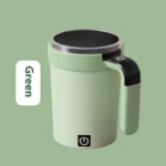 New smart temperature-measuring magnetic automatic stirring cup, electric portable coffee cup, milkshake cup, sports and fitness - Image 5