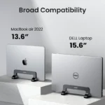 UGREEN Vertical Laptop Stand For MacBook Pro Aluminum Portable Notebook Stand Laptop Support MacBook Air Pro Tablet Phone Stand - Image 5