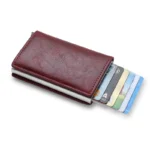 Rfid Aluminum Men Wallet Card Holders Purse Carbon Fiber Men Business Slim Thin Smart Wallet Credit Cardholder Case Note Holder - Image 10