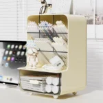 Students' Large-capacity Oblique Pen Holder Desk Stationery Storage Box School Office Desk Sundry Storage Rack Desk Storage Box - Image 4