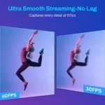 Webcam 4K Streaming Web Camera 1080P 60FPS USB Camera EMEET S600 Autofocus Living Stream Camera With Mics for Tiktok/YouTube - Image 3