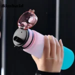 500ml/650ml/1000ml Sports Water Bottle Leak Proof Colorful Plastic Cup Drinking for Outdoor Travel Portable Gym Fitness Jugs - Image 4
