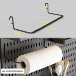 Pegboard combination desktop storage kit, vertical and clip-type pegboard display panels, suitable for home office storage. - Image 30