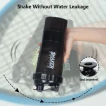 3 Layers Shaker Protein Bottle Powder Shake Cup Water Bottle Plastic Mixing Cup Body Building Exercise Bottle - Image 3