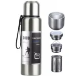 2000ml/67oz Large Capacity Thermos Flask Stainless Steel Hot and Cold Insulated Kettle Tea and Coffee Insulated Travel Mug