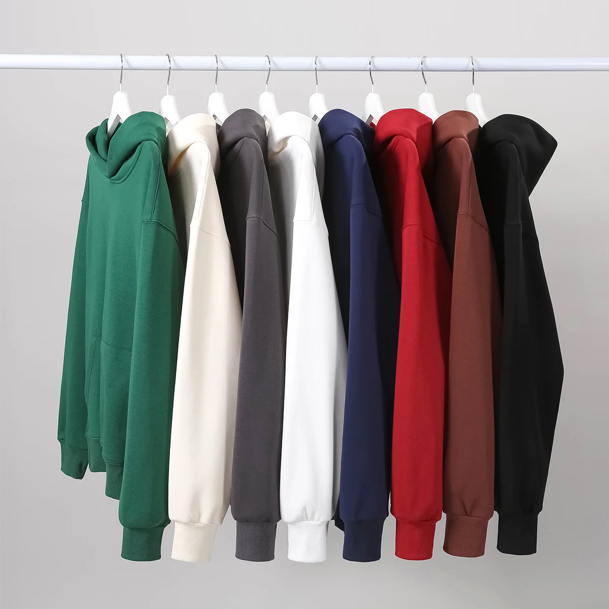 Sb1faf38fe16749799bb2f9b26039fef3A.webp 16.9oz 480gsm Heavy Weight Cotton Plus Velvet Hooded Sweater Men Thickened Tight Polar Fleece Pullover Hoodie Women Sweatshirt - Image 1