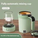 New smart temperature-measuring magnetic automatic stirring cup, electric portable coffee cup, milkshake cup, sports and fitness
