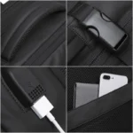 BANGE Travel Backpack Men Business Backpack School Expandable USB Bag Large Capacity 17.3 Laptop Waterproof Fashion Backpack - Image 5
