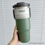 Tyeso Tumbler Coffee Cup Stainless Steel Vacuum Thermal Insulated Mug Large Capacity Double Drink Car Water Bottle Travel Mug - Image 7