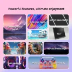 ZSUS 10.5-Inch Portable Monitor 1280P 100%sRGB 15:10 Low Blue Light For XBox PS4 / 5 Switch Cell Phone PC Loptop Extension - Image 2