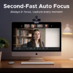 UGREEN 4K FHD 1080P Webcam 8MP for PC, PDAF Auto Focus, Dual AI Noise-Cancelling Mics, Web cam Camera for Zoom/Teams/Google Meet - Image 5