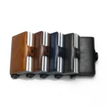 Rfid Men Card Wallets Carbon Fiber Slim Mini Wallet 14 Card Holders Small Money Bag Male Purses - Image 3