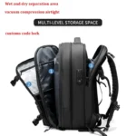 Travel Men 17 inch Laptop Backpack vacuum compression Backpack Business Large Capacity school Backpack expand outdoor backpack - Image 2