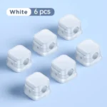 36/16/8/4/1PCS Magnetic Cable Clips Cable Smooth Adjustable Cord Holder Under Desk Cable Management Wire Keeper Cable Organizer - Image 10